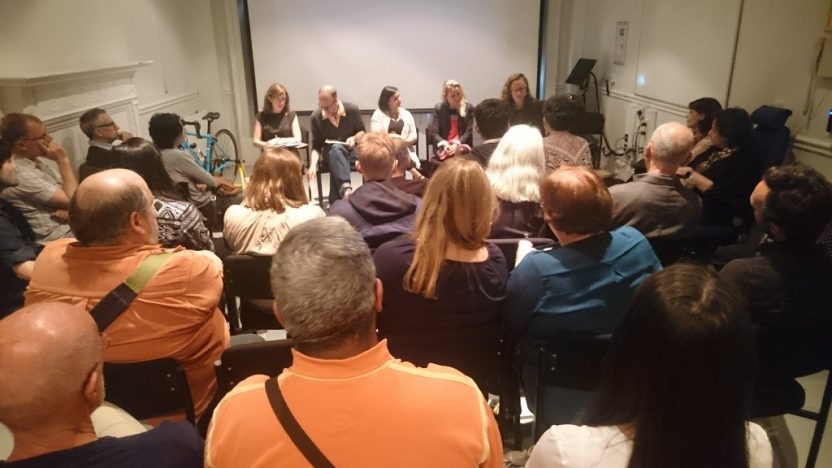 Panel discussion about Mountain High Valley Low, Birkbeck Arts Week 2016